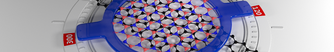 Cartoon graphene/BN device